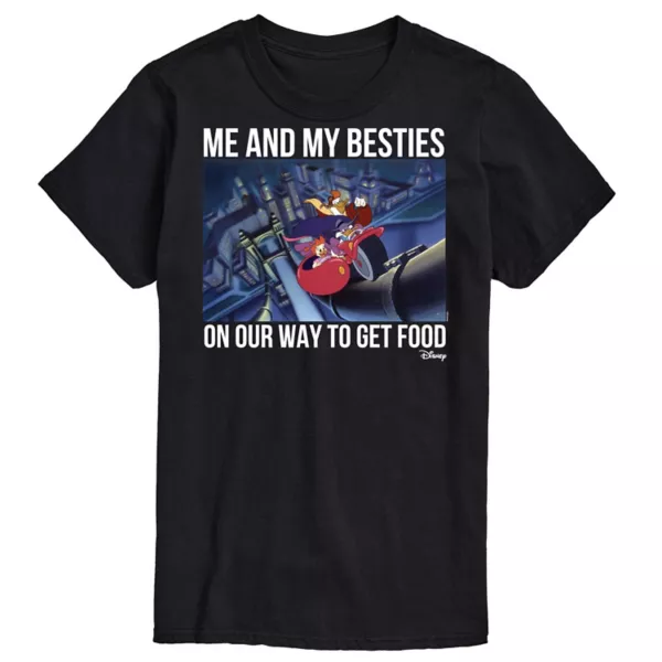 Мужская футболка с принтом лучших друзей Darkwing Duck Disney, черный
Мужская футболка с принтом лучших друзей Darkwing Duck Disney, черный