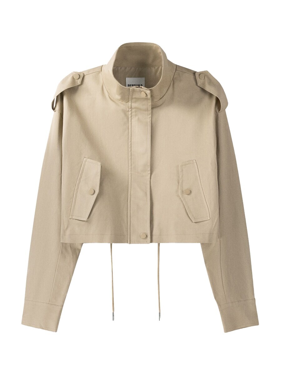 Всесезонная куртка Bershka Between-Season Jacket, светло-коричневый
Всесезонная куртка Bershka Between-Season Jacket, светло-коричневый