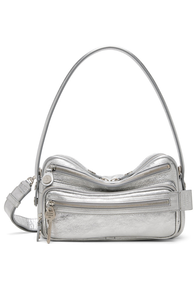Сумка через плечо Camero Party Acne Studios, серебро
Сумка через плечо Camero Party Acne Studios, серебро
