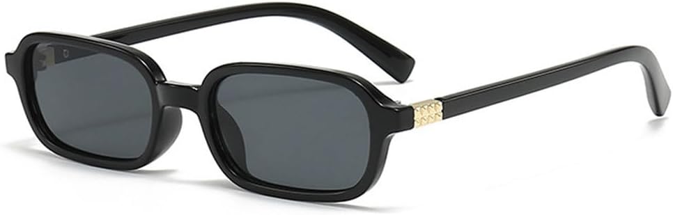 Модные женские солнцезащитные очки маленького прямоугольного размера с защитой от УФ-излучения UV400 в стиле ретро с прозрачными линзами, мужские очки в оправе HVTVTLA, Black Gray
Модные женские солнцезащитные очки маленького прямоугольного размера с защитой от УФ-излучения UV400 в стиле ретро с прозрачными линзами, мужские очки в оправе HVTVTLA, Black Gray