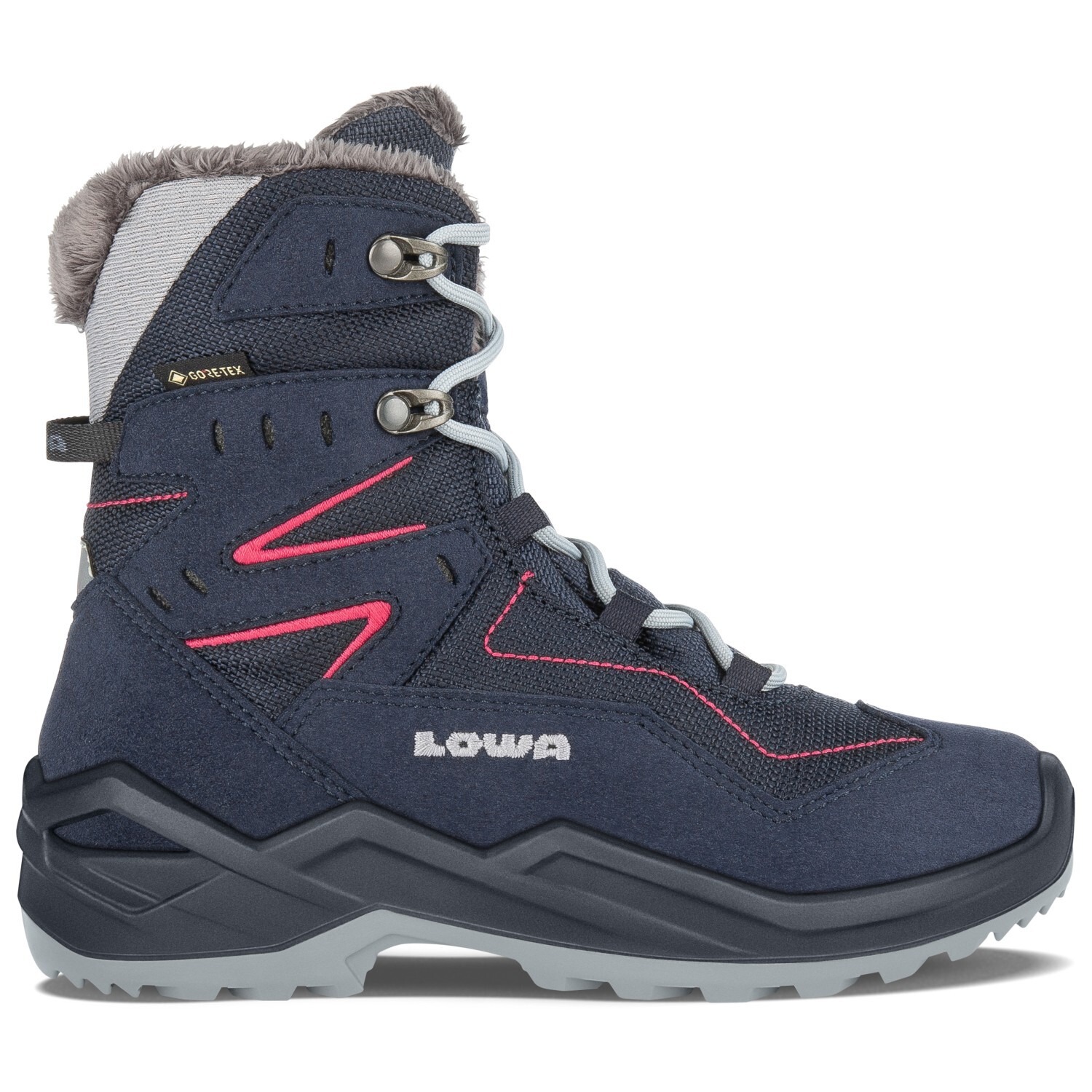 Зимняя обувь Lowa Lino GTX Hi Junior, цвет Navy/Fuchsia
Зимняя обувь Lowa Lino GTX Hi Junior, цвет Navy/Fuchsia