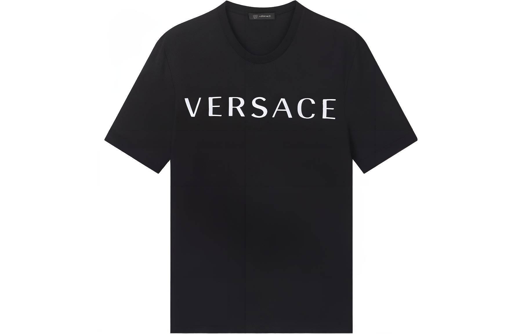 VERSACE Футболка мужская черная, Черный, VERSACE Футболка мужская черная
VERSACE Футболка мужская черная, Черный, VERSACE Футболка мужская черная