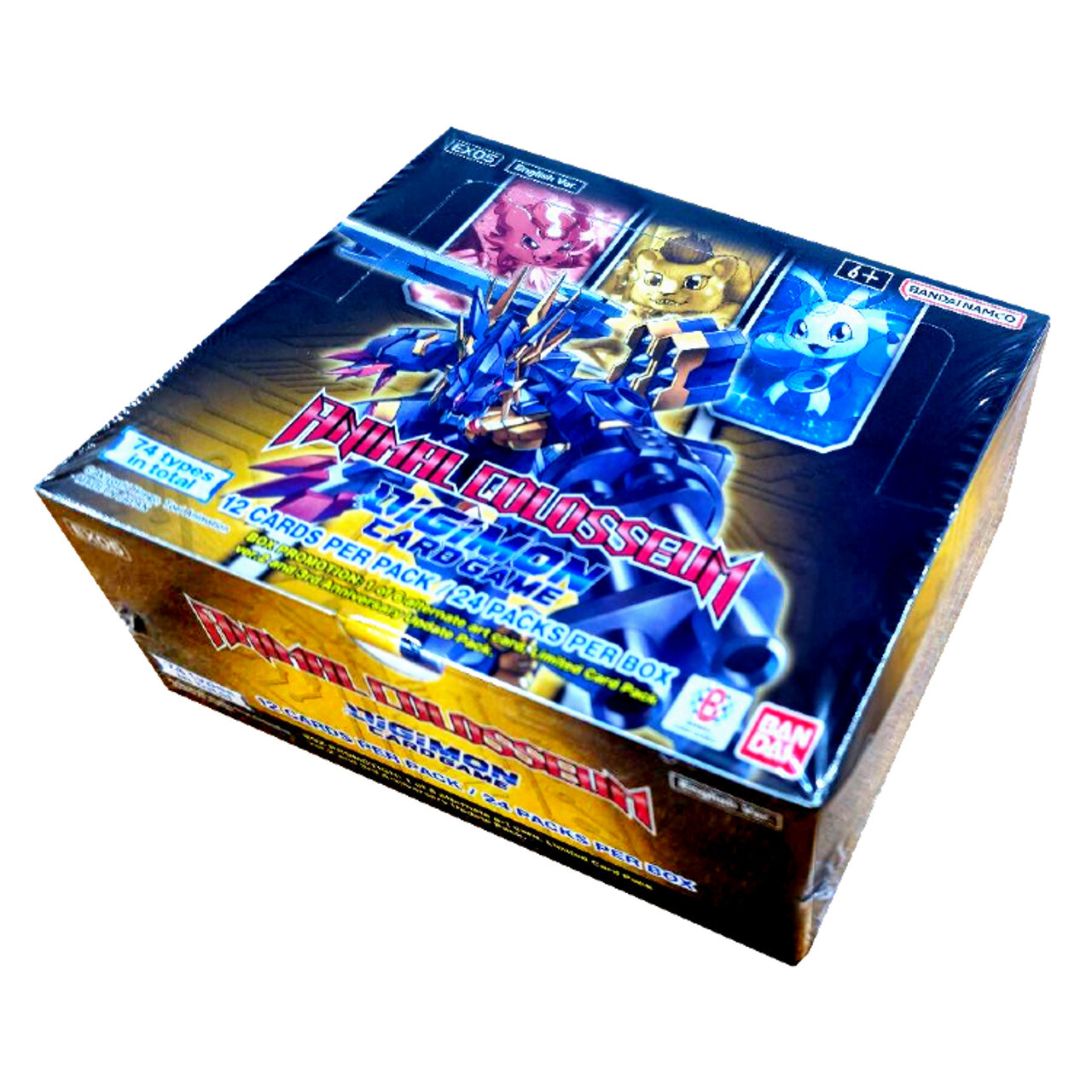 Карточная игра Digimon TCG: Animal Colosseum - Booster Box EX-05 (Bulk Discounts)
Карточная игра Digimon TCG: Animal Colosseum - Booster Box EX-05 (Bulk Discounts)