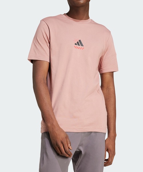 Футболка с коротким рукавом, графический принт Adidas, розовый
Футболка с коротким рукавом, графический принт Adidas, розовый