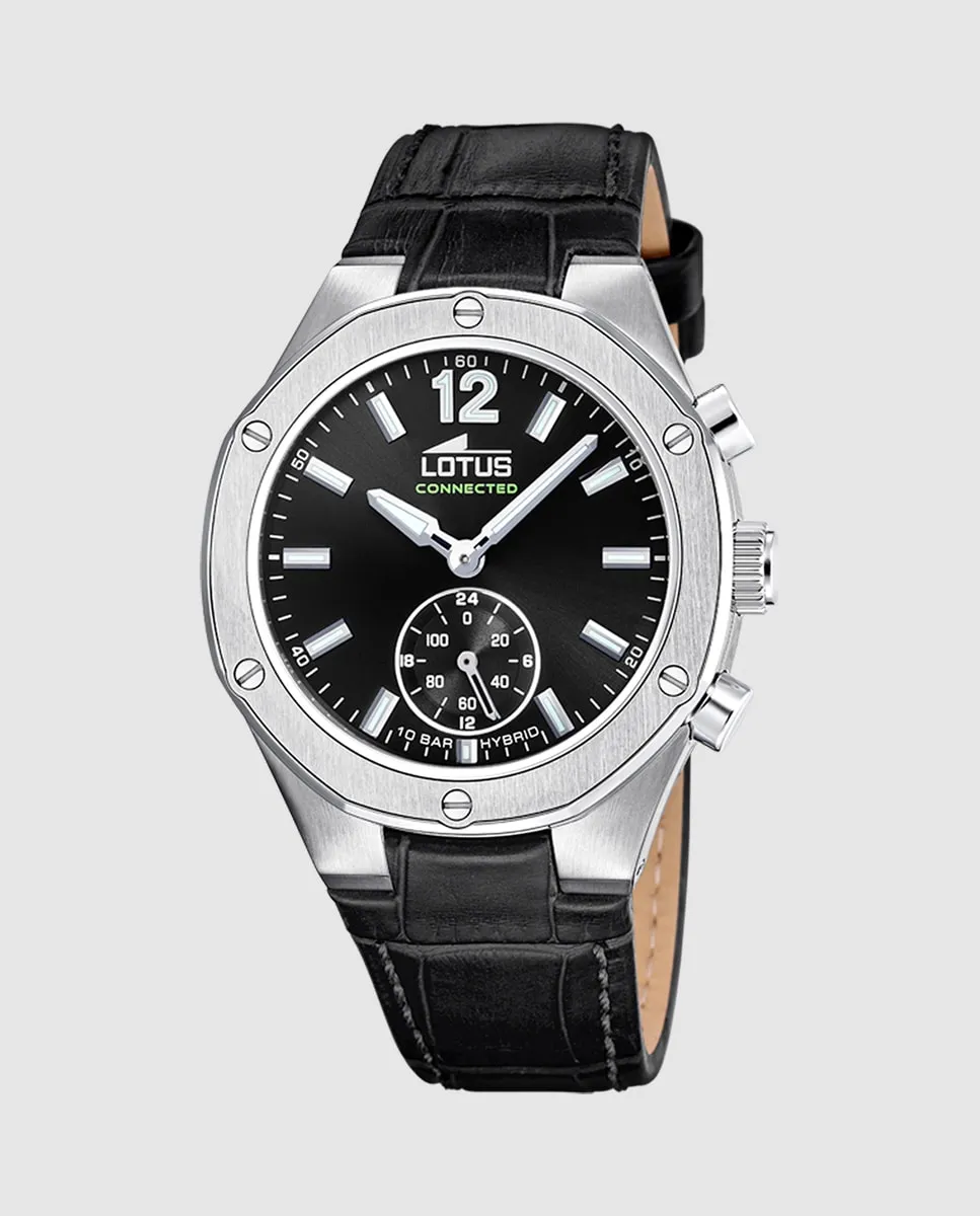 Женские часы Connected 18972/6 из черной кожи LOTUS, черный
Женские часы Connected 18972/6 из черной кожи LOTUS, черный