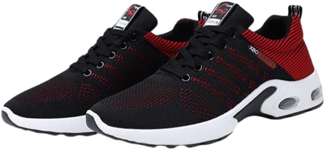 Удобные нескользящие мужские кроссовки Minlaidian, черный/красный
Удобные нескользящие мужские кроссовки Minlaidian, черный/красный