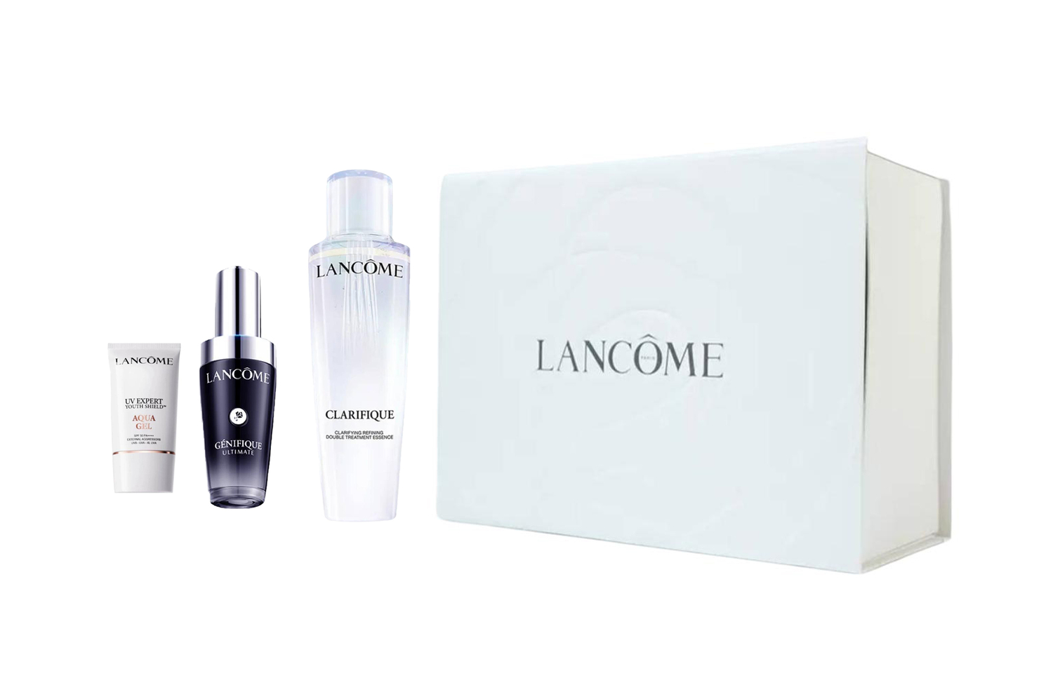 LANKOU увлажняющий успокаивающий набор для ухода за кожей Skin Friendly Little Black Bottle 150мл+30мл+30мл LANCOME, Three-Piece Set: Hydrating Toner 150ml+Little черный Bottle Serums 30ml+Moisturizing Sun Protection 30ml
LANKOU увлажняющий успокаивающий набор для ухода за кожей Skin Friendly Little Black Bottle 150мл+30мл+30мл LANCOME, Three-Piece Set: Hydrating Toner 150ml+Little черный Bottle Serums 30ml+Moisturizing Sun Protection 30ml