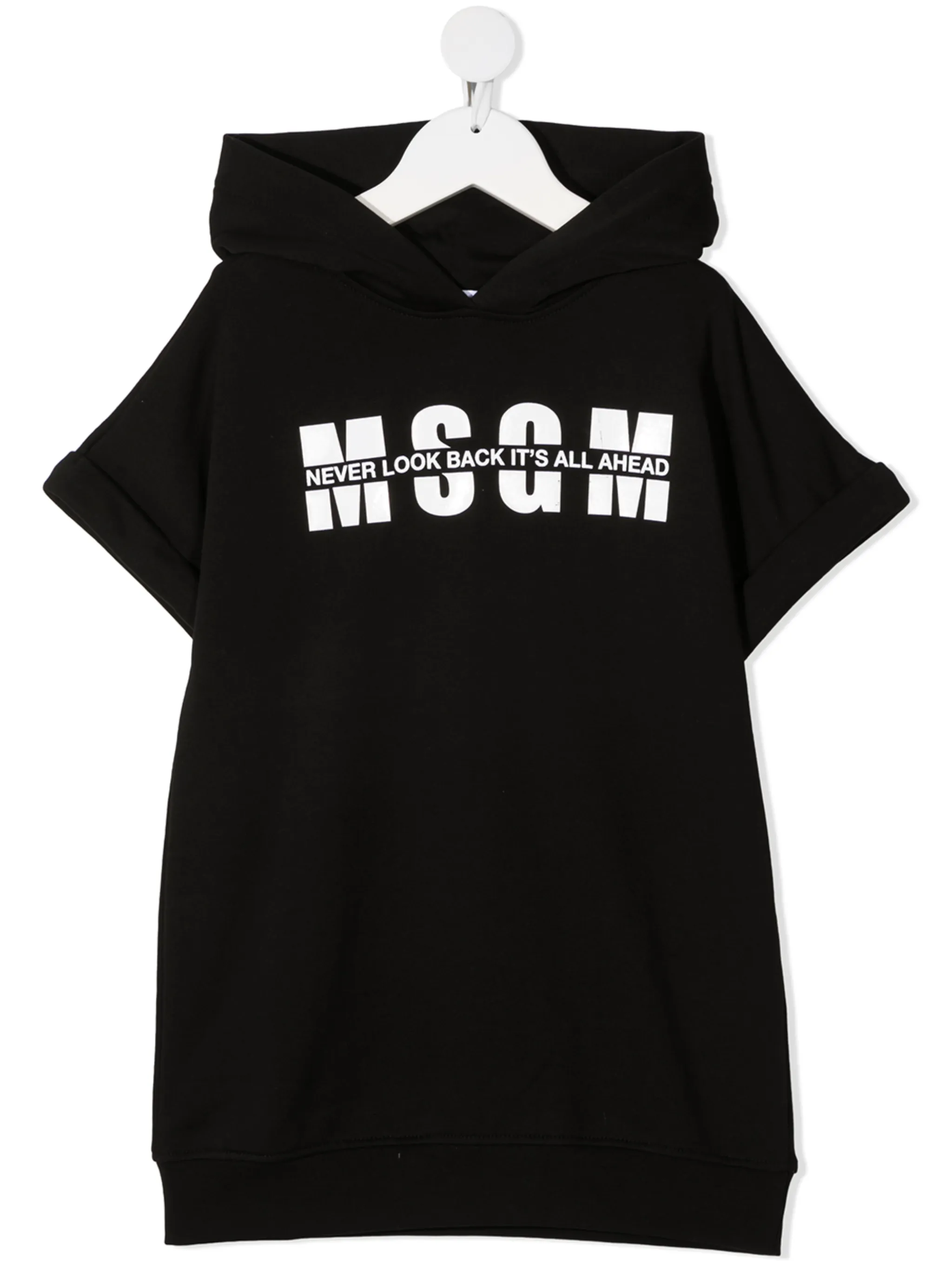 Платье-толстовка с логотипом Msgm Kids, черный
Платье-толстовка с логотипом Msgm Kids, черный
