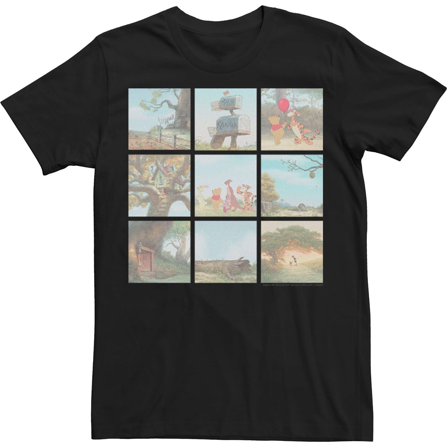 Мужская футболка Disney Winnie The Pooh Scene Tee Licensed Character, черный
Мужская футболка Disney Winnie The Pooh Scene Tee Licensed Character, черный