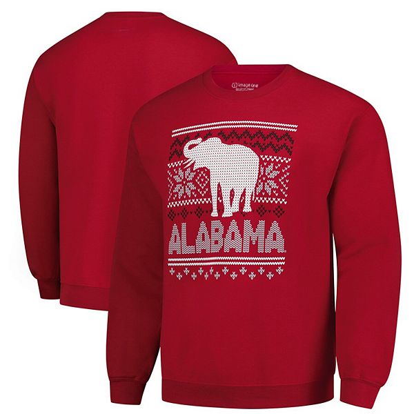 Мужской красный свитшот Alabama Crimson Tide Holiday Fleece Image One
Мужской красный свитшот Alabama Crimson Tide Holiday Fleece Image One