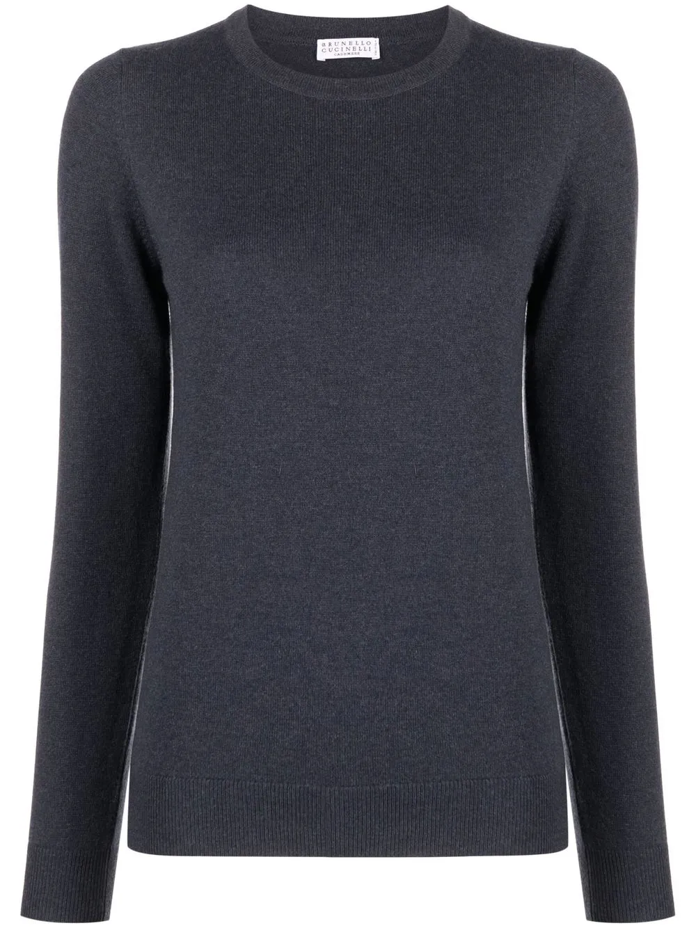 Трикотажный топ с длинными рукавами Brunello Cucinelli, синий
Трикотажный топ с длинными рукавами Brunello Cucinelli, синий