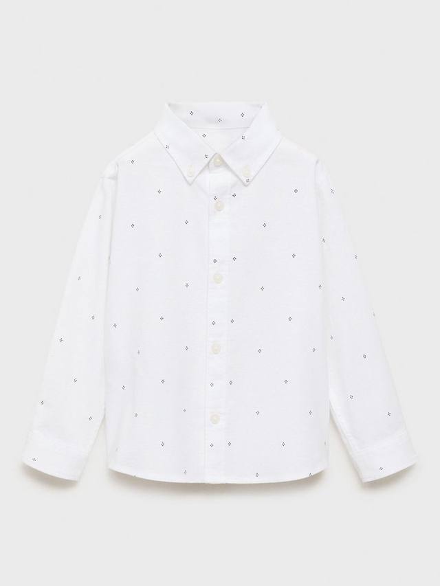 Детская оксфордская рубашка Mango, White
Детская оксфордская рубашка Mango, White