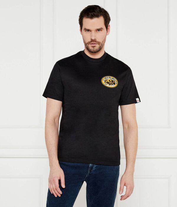 Футболка футболка Replay с ярким принтом, черный
Футболка футболка Replay с ярким принтом, черный