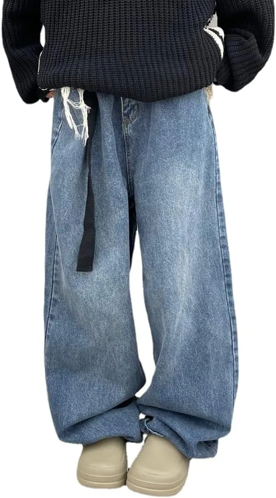 Vintage Wash Wide Leg Jeans for Women Y2K Jeans Baggy High Waisted Retro Denim Cargo Pants Men's Trendy Streetwear CEINOM
Vintage Wash Wide Leg Jeans for Women Y2K Jeans Baggy High Waisted Retro Denim Cargo Pants Men's Trendy Streetwear CEINOM