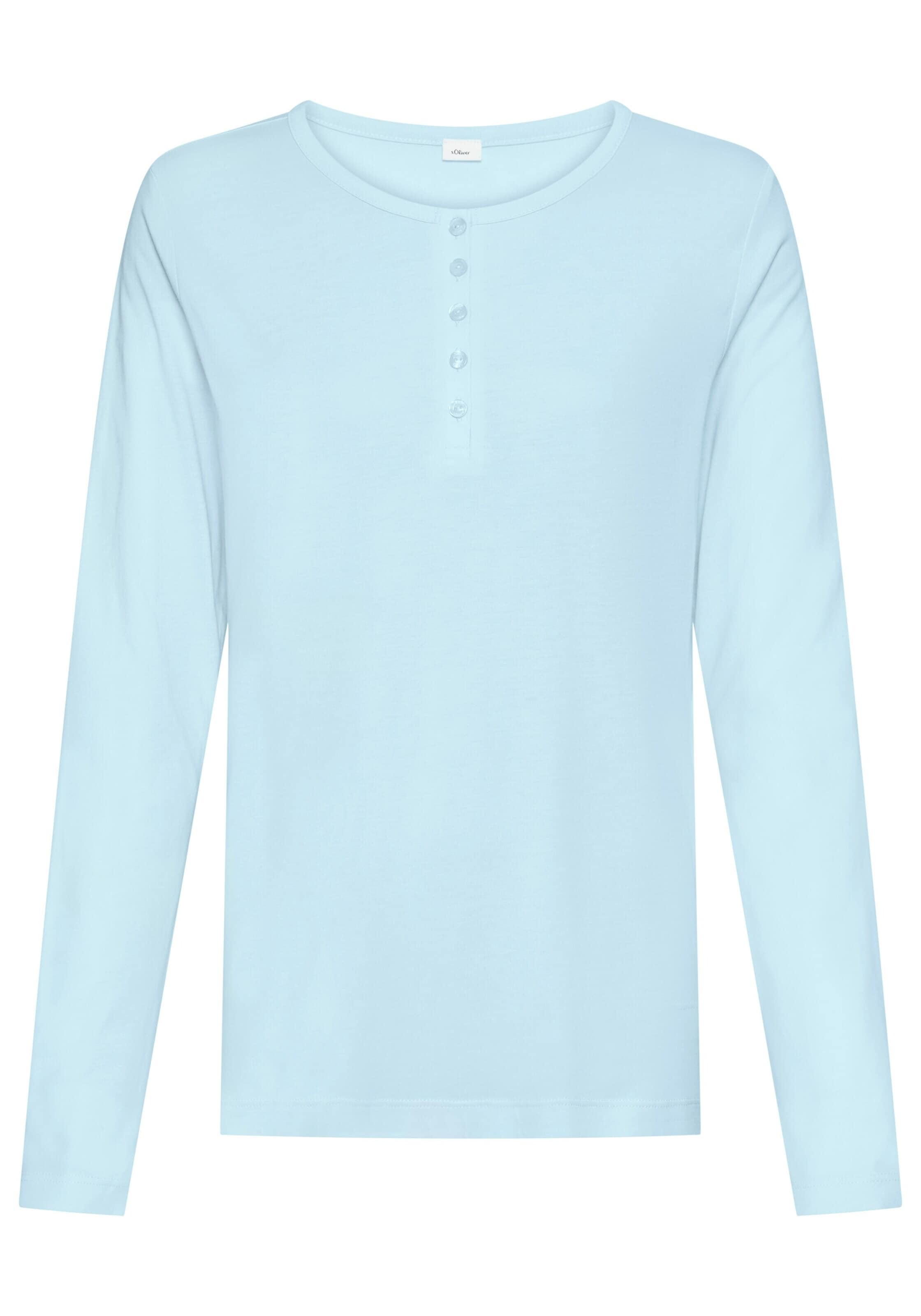 s.Oliver Пижамная рубашка в цвете Azure
s.Oliver Пижамная рубашка в цвете Azure