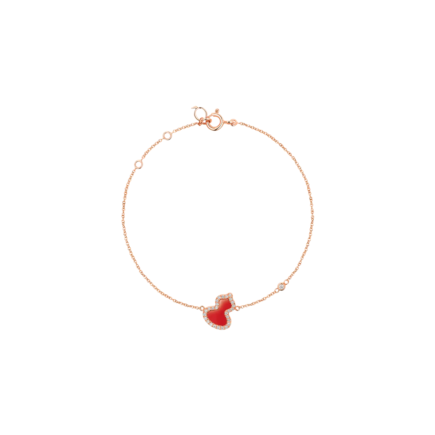 Браслет petite wulu из розового золота с красным агатом и бриллиантами Qeelin
Браслет petite wulu из розового золота с красным агатом и бриллиантами Qeelin