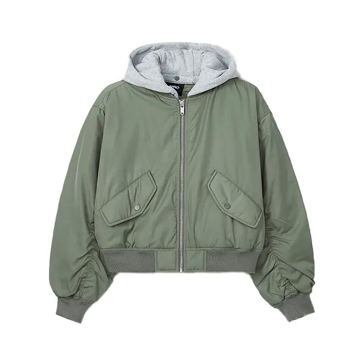 Куртка женская с отстегивающимся капюшоном Moderate Pilot SPAO, хаки
Куртка женская с отстегивающимся капюшоном Moderate Pilot SPAO, хаки