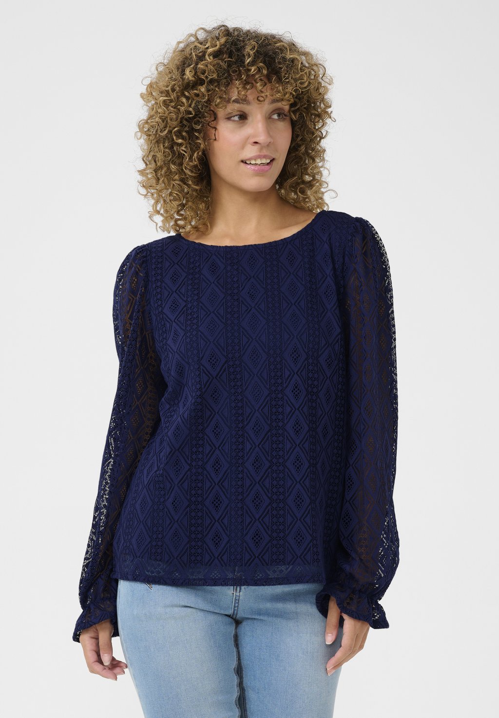 Блуза CRVALERIE LACE Cream, синий
Блуза CRVALERIE LACE Cream, синий