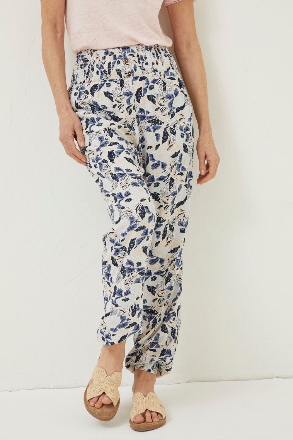 Брюки FatFace Batik с резинкой и цветочным мотивом Fat Face
Брюки FatFace Batik с резинкой и цветочным мотивом Fat Face