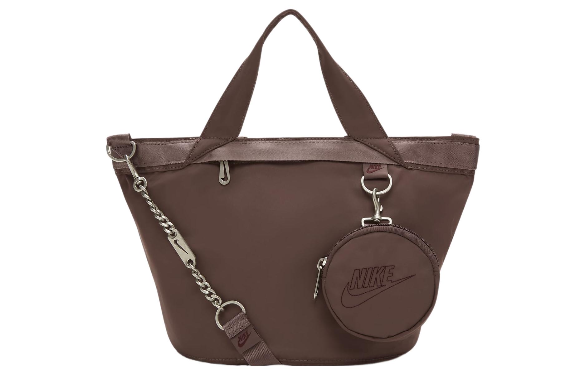 Сумка-шопер из ткани через плечо кроссбоди женская обычная Eclipse фуксия и ночной коричневый красный Nike 
Сумка-шопер из ткани через плечо кроссбоди женская обычная Eclipse фуксия и ночной коричневый красный Nike