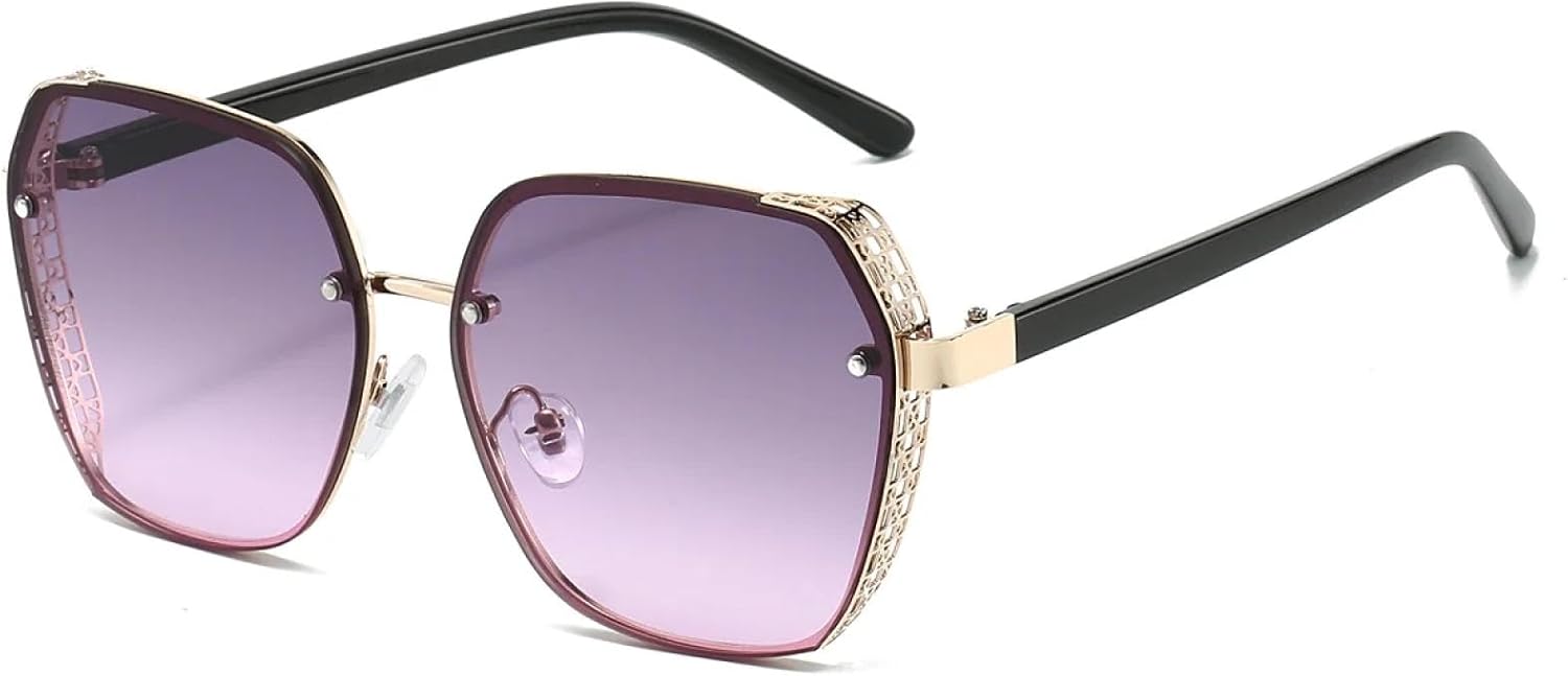 Солнцезащитные очки с защитой от УФ-излучения UV400 | Оправы для мужчин и женщин | Линзы конфетных цветов для занятий спортом на открытом воздухе и вождения DSVIGF, Gold Gradient Purple
Солнцезащитные очки с защитой от УФ-излучения UV400 | Оправы для мужчин и женщин | Линзы конфетных цветов для занятий спортом на открытом воздухе и вождения DSVIGF, Gold Gradient Purple