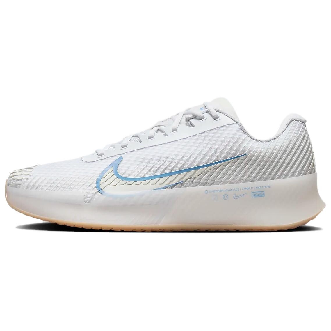 Мужские теннисные кроссовки Nike Air Zoom Vapor 11, White/Blue
Мужские теннисные кроссовки Nike Air Zoom Vapor 11, White/Blue