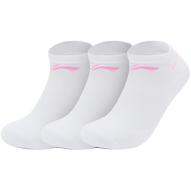 LINING Женские носки до щиколотки белые розовые
LINING Женские носки до щиколотки белые розовые