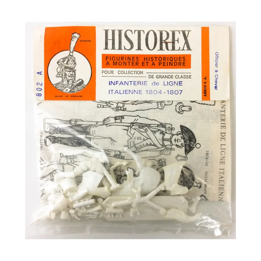 Пехота итальянской линии фронта, Historical Miniatures (Historex)
Пехота итальянской линии фронта, Historical Miniatures (Historex)