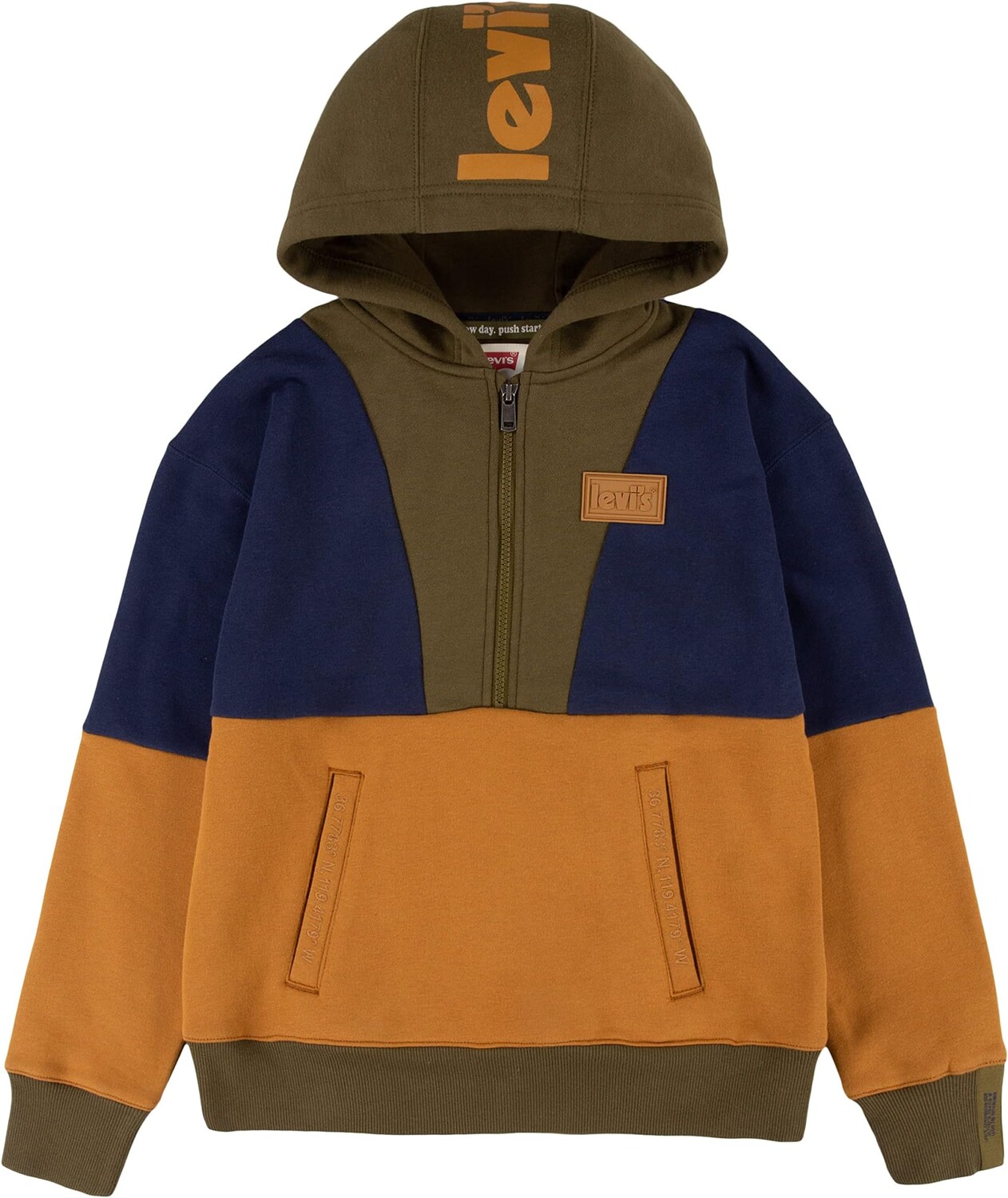 Худи Levi'S 1/2 Zip Pullover Hoodie, цвет Cathay Spice
Худи Levi'S 1/2 Zip Pullover Hoodie, цвет Cathay Spice