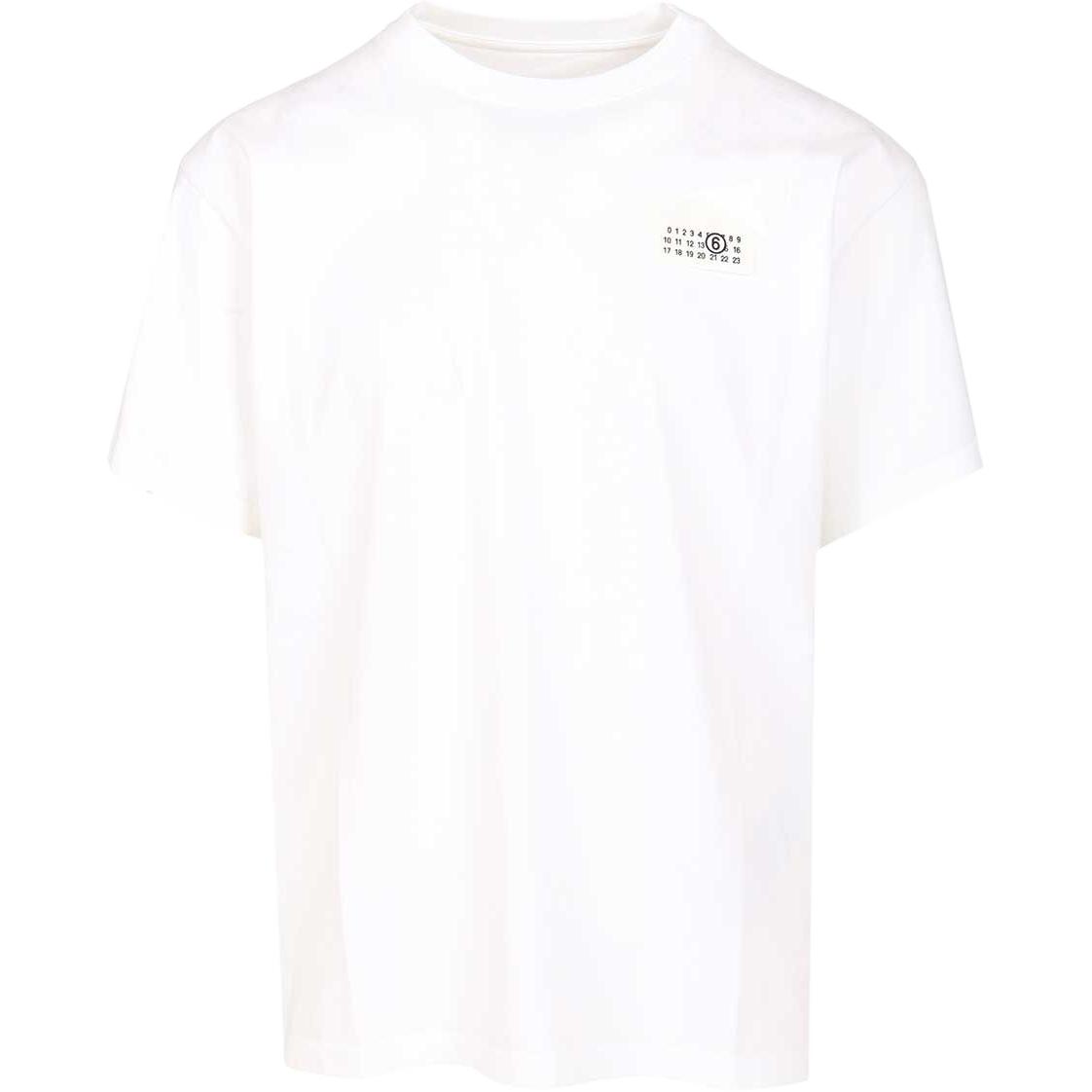 Футболка Trompe L'Oeil MM6 Maison Margiela, белый
Футболка Trompe L'Oeil MM6 Maison Margiela, белый