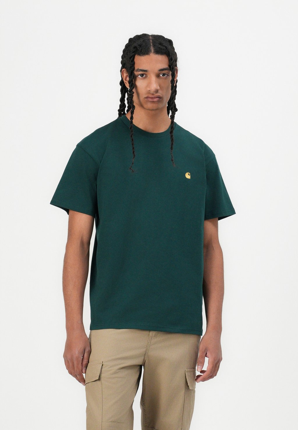 Базовая футболка CHASE Carhartt WIP, темно-зеленый
Базовая футболка CHASE Carhartt WIP, темно-зеленый