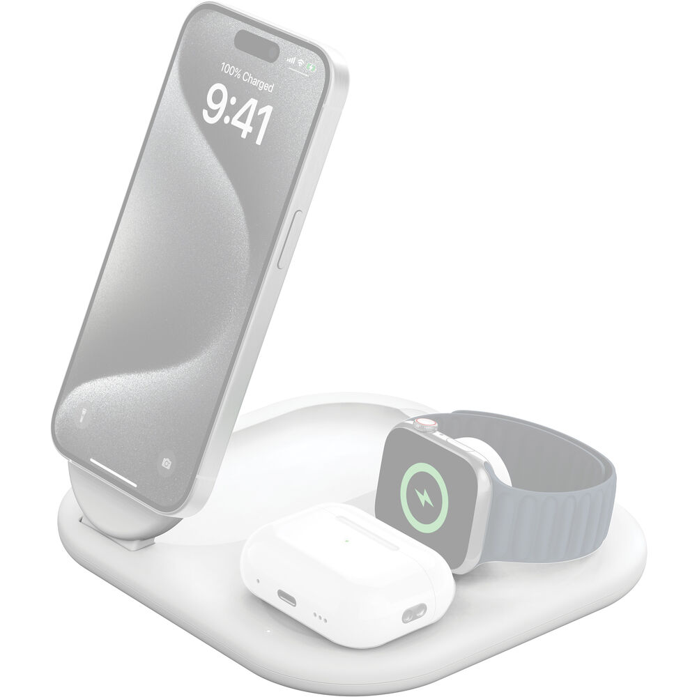 Belkin BoostCharge 15W 3-in-1 Magnetic Foldable WIZ029TTWH
Belkin BoostCharge 15W 3-in-1 Magnetic Foldable WIZ029TTWH