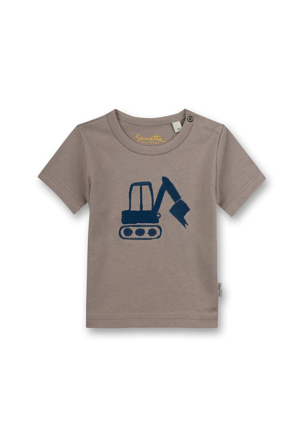 Футболка для мальчика - детская, короткий рукав, круглый вырез, пуговица, вышивка Sanetta, коричневый
Футболка для мальчика - детская, короткий рукав, круглый вырез, пуговица, вышивка Sanetta, коричневый