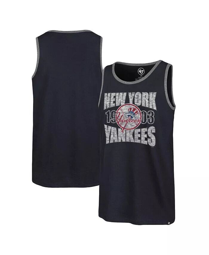 Мужская темно-синяя майка 47 Brand New York Yankees Upload Franklin '47 Brand, синий
Мужская темно-синяя майка 47 Brand New York Yankees Upload Franklin '47 Brand, синий
