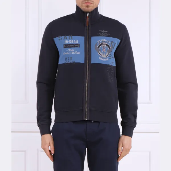 Толстовка узкого кроя Aeronautica Militare, синий
Толстовка узкого кроя Aeronautica Militare, синий