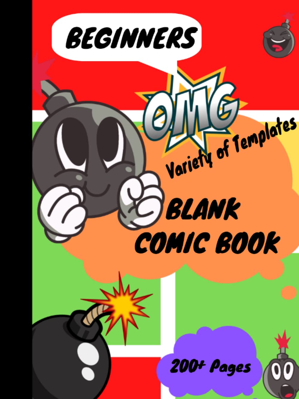 Beginners Easy Blank Comic Notebook: Draw Your Own Comics For Beginners - 200+ Pages of Fun and 11 Unique Templates - A Large 8.5" x 11" Notebook and ... | Easy Templates | One-Sided Page Template (Independently published)
Beginners Easy Blank Comic Notebook: Draw Your Own Comics For Beginners - 200+ Pages of Fun and 11 Unique Templates - A Large 8.5" x 11" Notebook and ... | Easy Templates | One-Sided Page Template (Independently published)