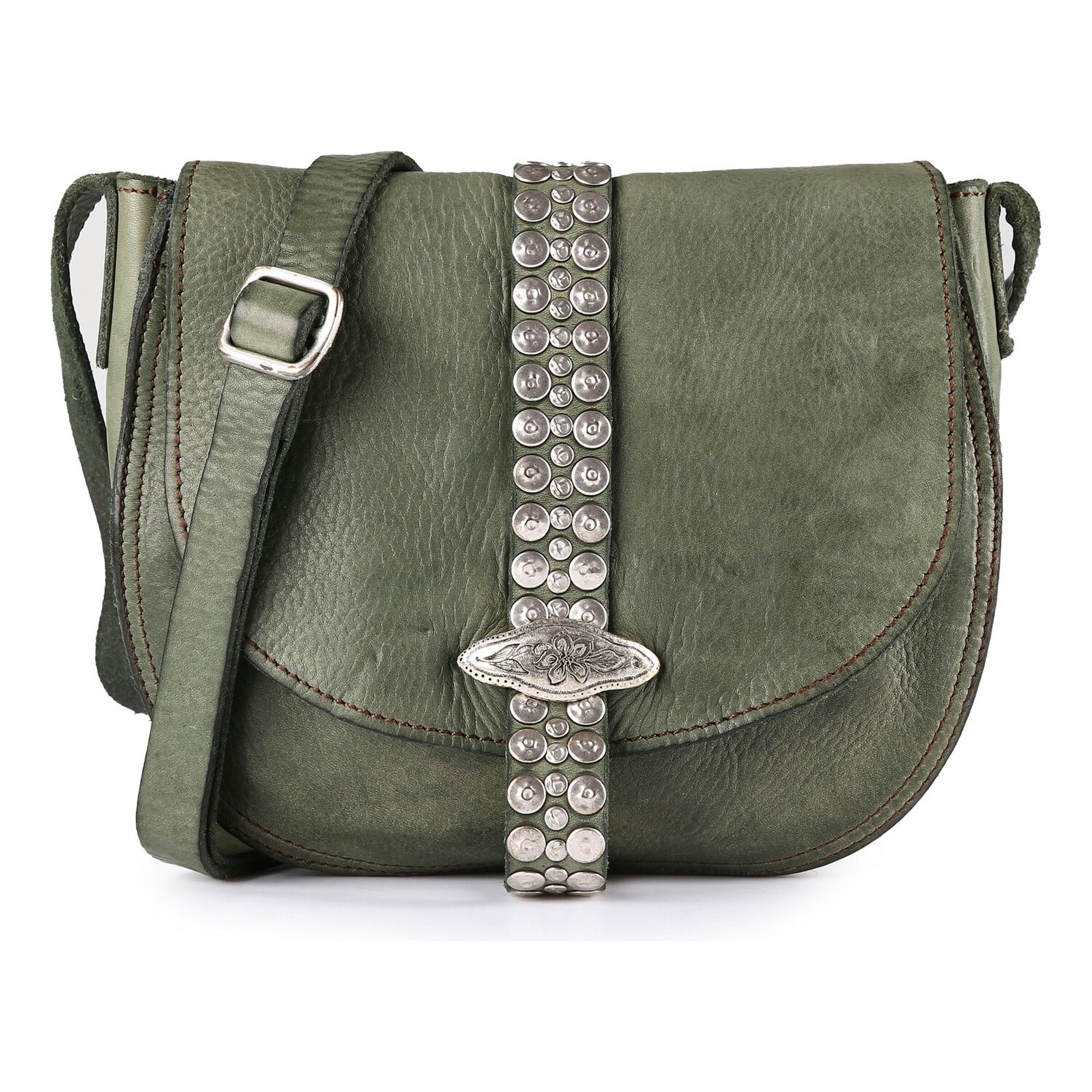 Campomaggi Сумка кроссбоди 'Linda' в зеленом цвете
Campomaggi Сумка кроссбоди 'Linda' в зеленом цвете