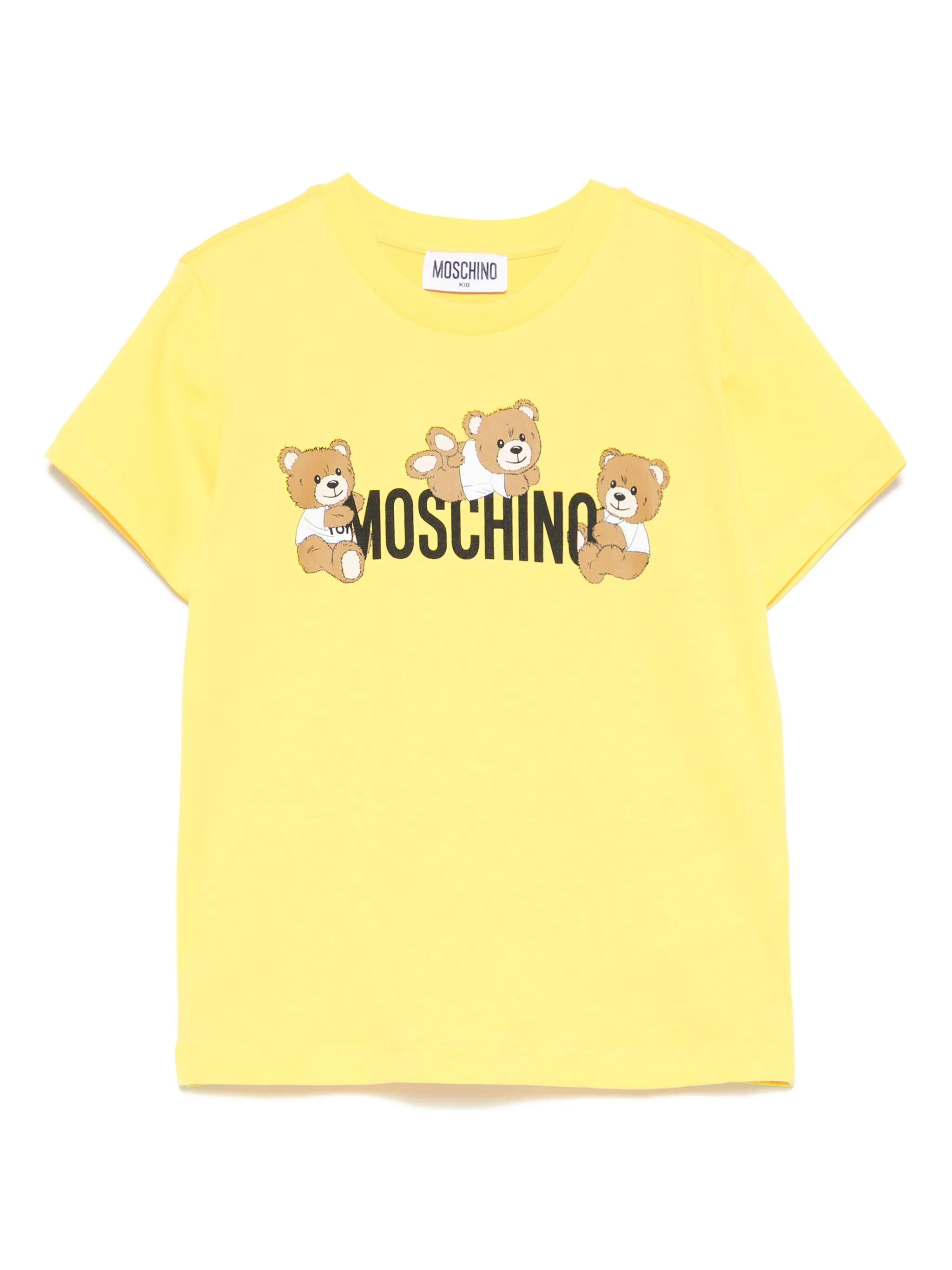 Футболка с логотипом Moschino Kids, желтый
Футболка с логотипом Moschino Kids, желтый