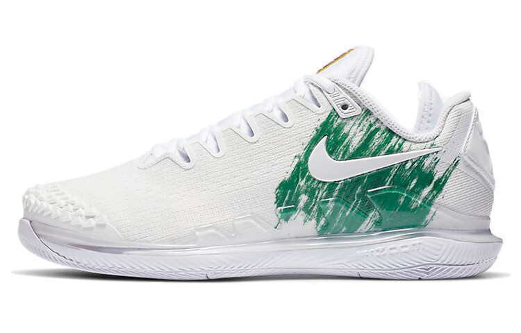 Теннисные кроссовки Air Zoom Vapor X женские с низким верхом, белые/зеленые Nike
Теннисные кроссовки Air Zoom Vapor X женские с низким верхом, белые/зеленые Nike