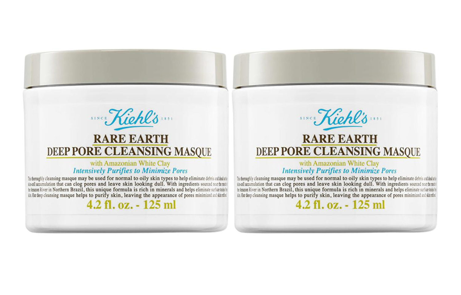 Kiehl's Маска для лица Amazon White Clay унисекс
Kiehl's Маска для лица Amazon White Clay унисекс