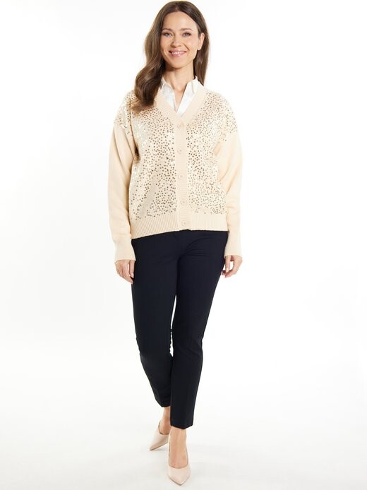 Вязаный кардиган Usha, экрю
Вязаный кардиган Usha, экрю