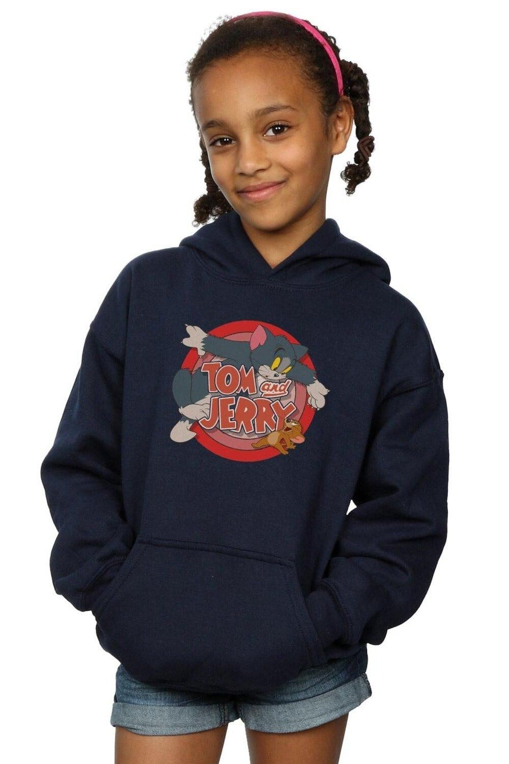 Классическая толстовка с капюшоном Tom & Jerry, темно-синий
Классическая толстовка с капюшоном Tom & Jerry, темно-синий