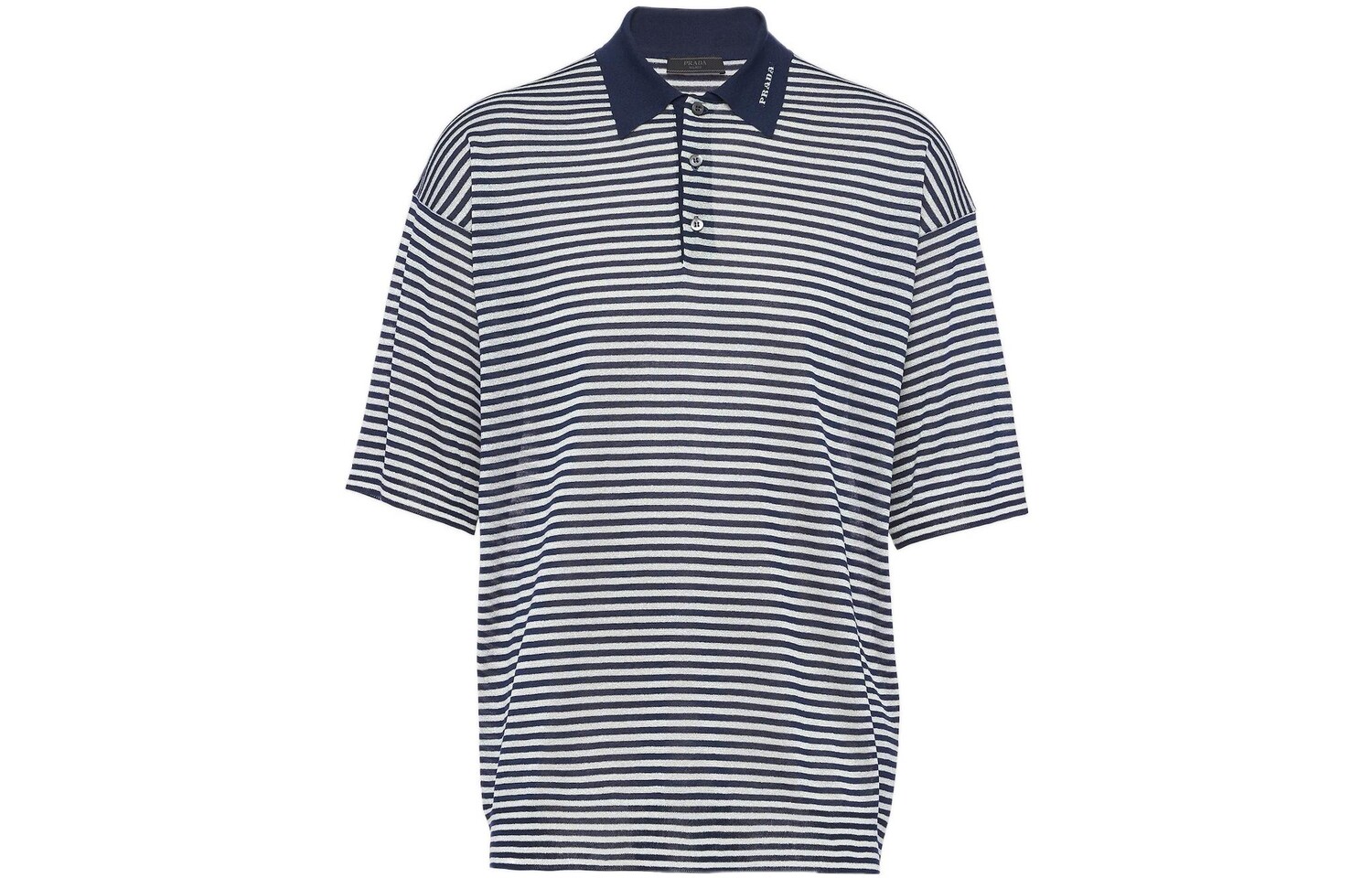 Рубашка поло мужская синяя/белая Prada, синий
Рубашка поло мужская синяя/белая Prada, синий