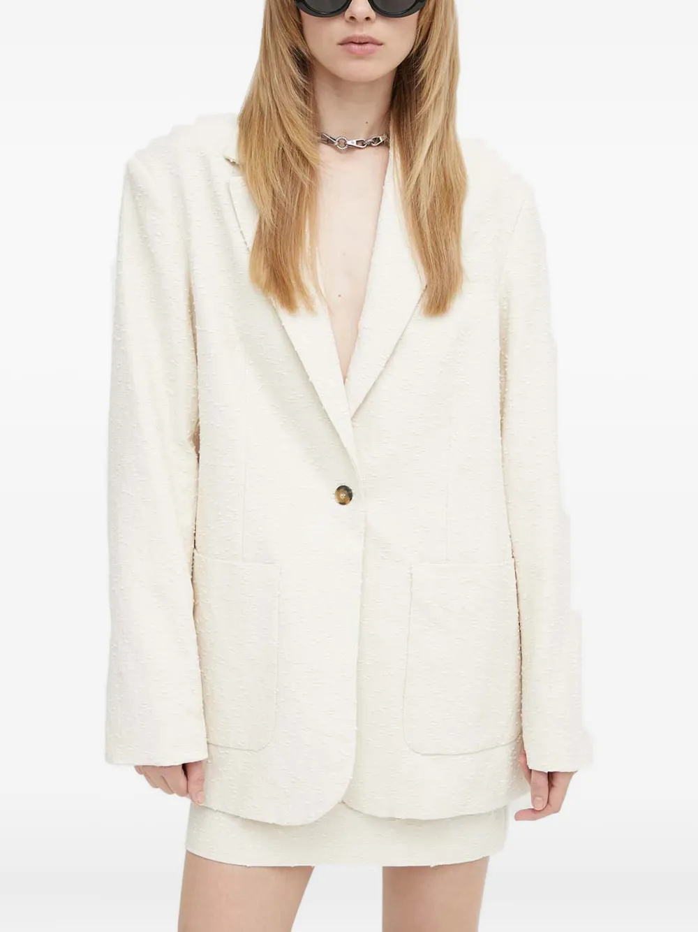 Однобортный блейзер Herskind, кремовый
Однобортный блейзер Herskind, кремовый