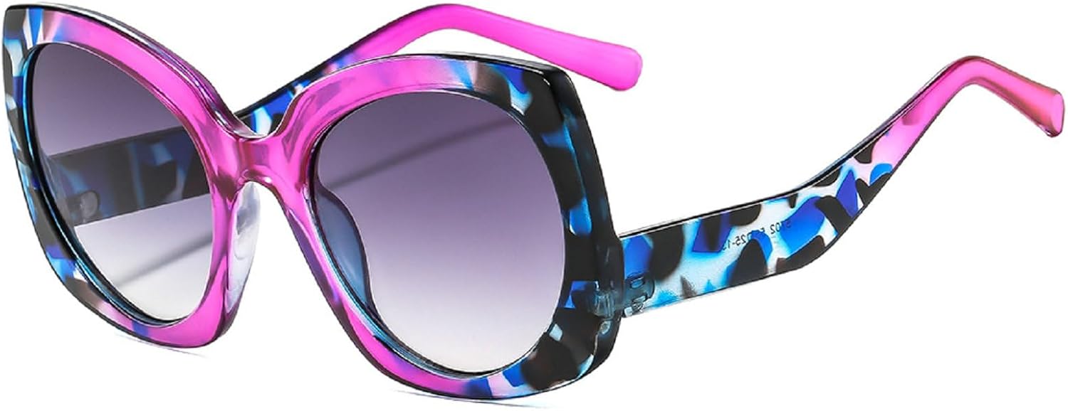 Большие солнцезащитные очки «кошачий глаз» для женщин и мужчин, в стиле ретро 90-х, с градиентным переходом цвета, модные солнцезащитные очки для женщин mincl, Flower Purple
Большие солнцезащитные очки «кошачий глаз» для женщин и мужчин, в стиле ретро 90-х, с градиентным переходом цвета, модные солнцезащитные очки для женщин mincl, Flower Purple