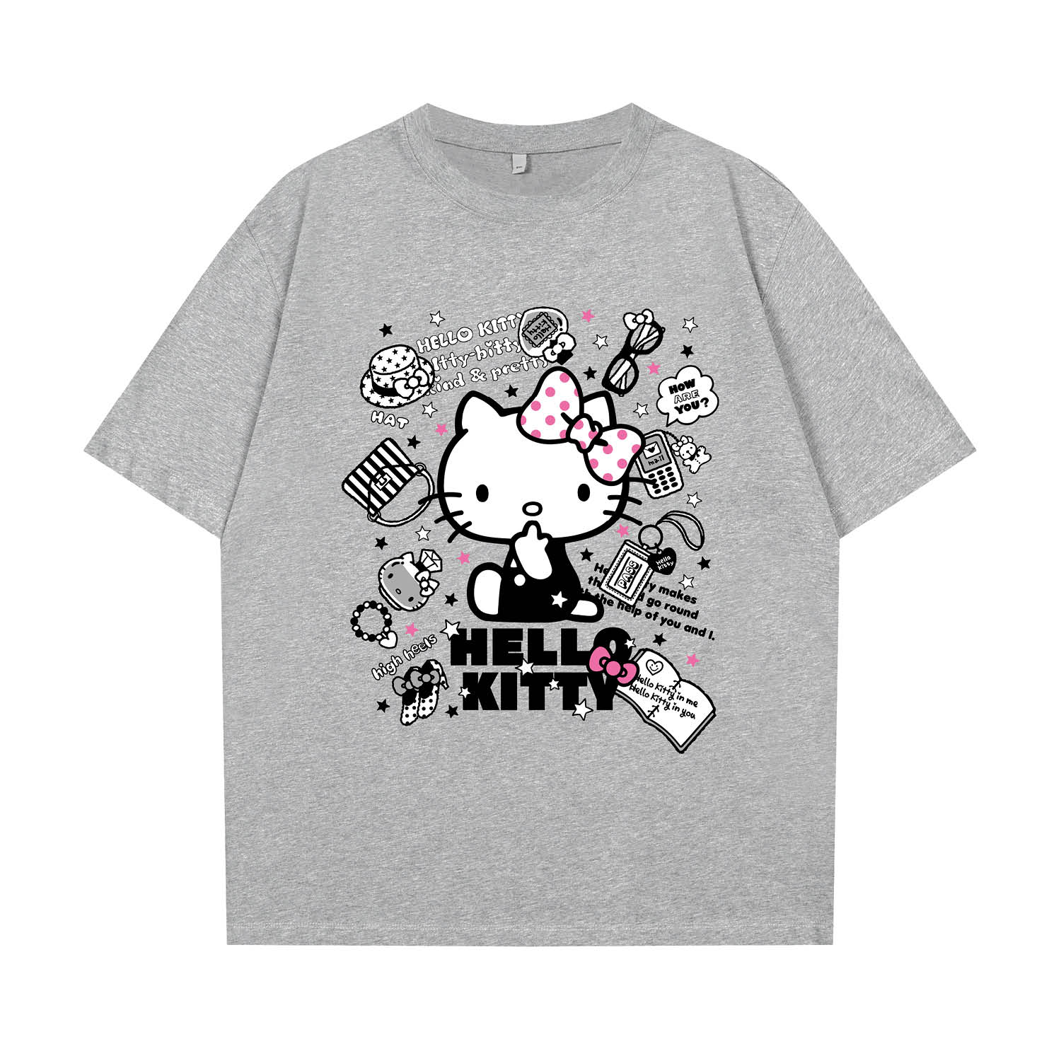 Футболка Hello Kitty Unisex Sanrio, серый
Футболка Hello Kitty Unisex Sanrio, серый