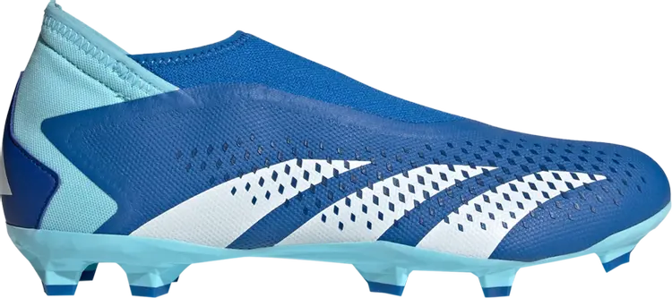 Кроссовки Predator Accuracy.3 Laceless FG 'Marinerush Pack', синий 
Кроссовки Predator Accuracy.3 Laceless FG 'Marinerush Pack', синий