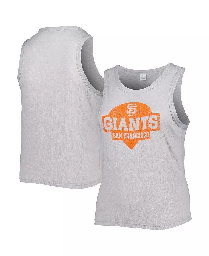 Женская серая майка San Francisco Giants Tri-Blend больших размеров с высоким воротником Soft As A Grape
Женская серая майка San Francisco Giants Tri-Blend больших размеров с высоким воротником Soft As A Grape