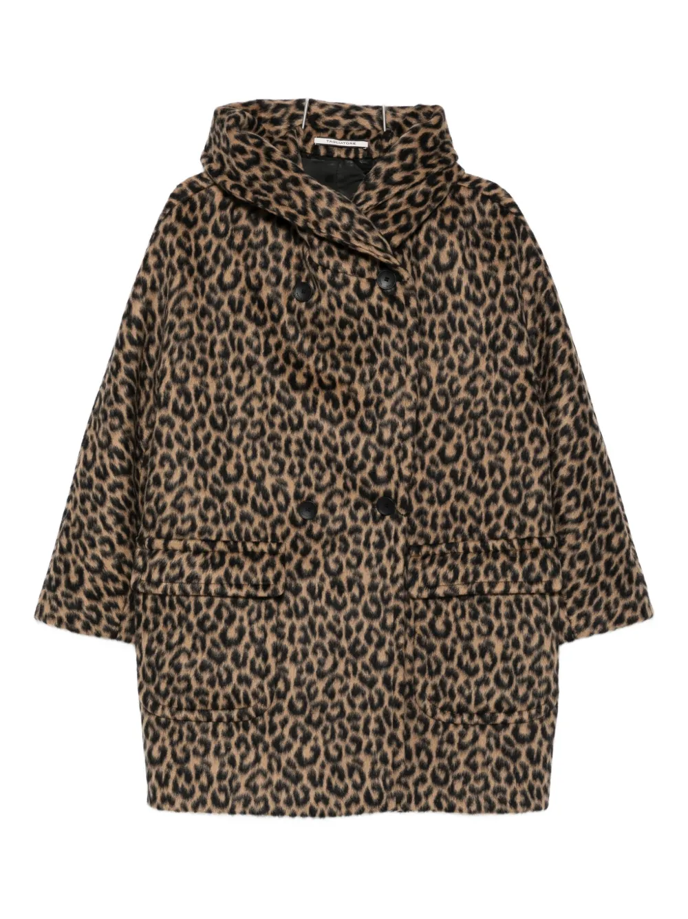 Двубортное пальто с анималистичным принтом Tagliatore, черный
Двубортное пальто с анималистичным принтом Tagliatore, черный