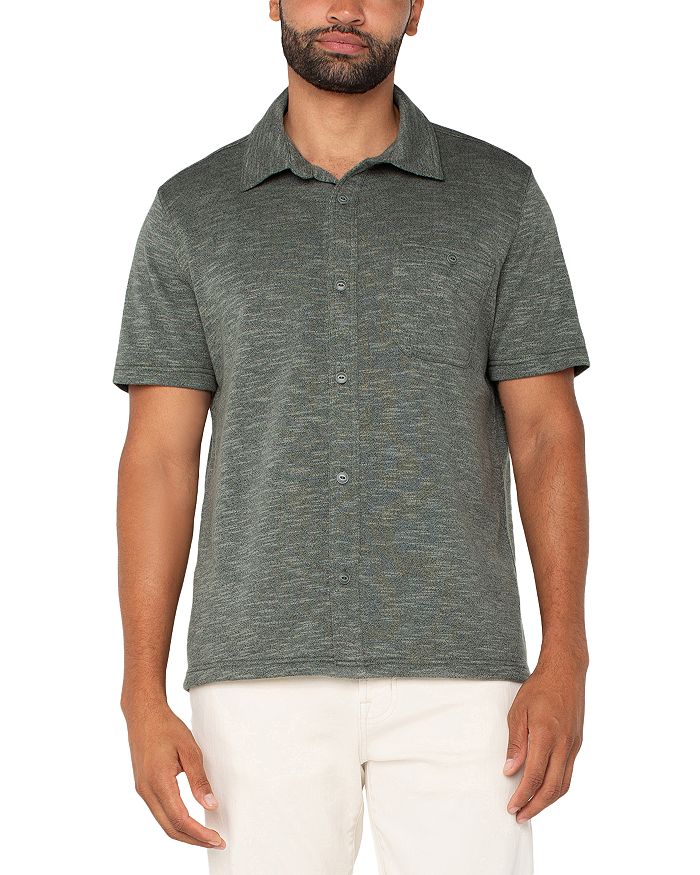 Рубашка с коротким рукавом на пуговицах Liverpool Los Angeles, зеленый
Рубашка с коротким рукавом на пуговицах Liverpool Los Angeles, зеленый